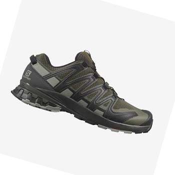 Salomon XA PRO 3D V8 WIDE Trail Futócipő Férfi Lila Szürke | HU 2096DFM